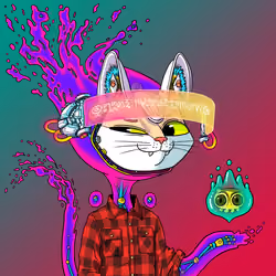Alien Cat #10208