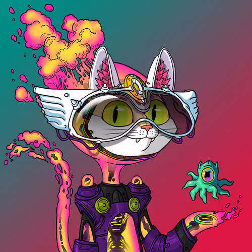 Alien Cat #8022