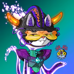 Alien Cat #1510