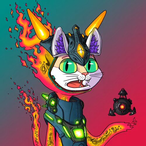 Alien Cat #9257