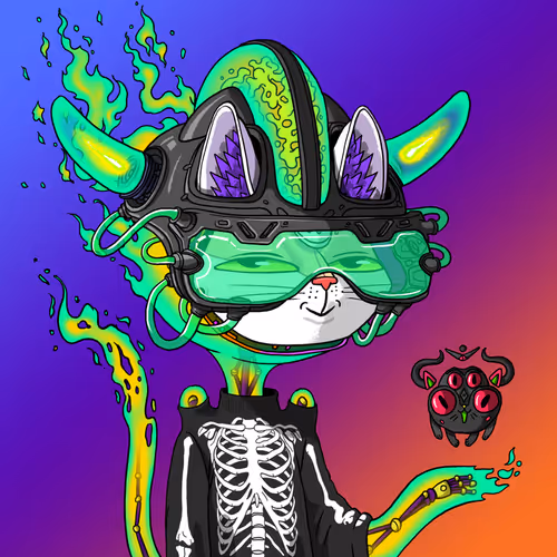 Alien Cat #1787