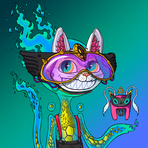 Alien Cat #1441