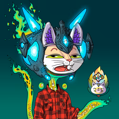 Alien Cat #3040