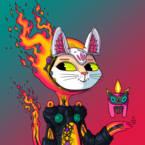 Alien Cat #3479