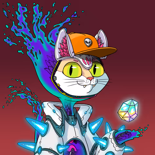 Alien Cat #8957