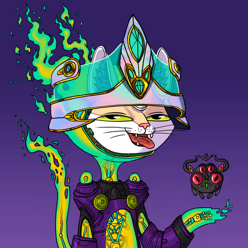 Alien Cat #9849