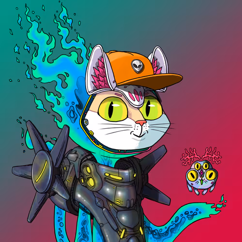 Alien Cat #6153