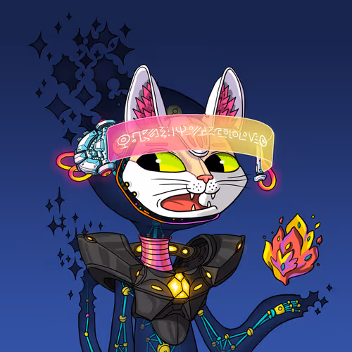 Alien Cat #7291