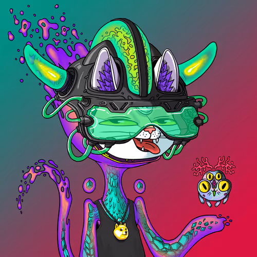 Alien Cat #1044