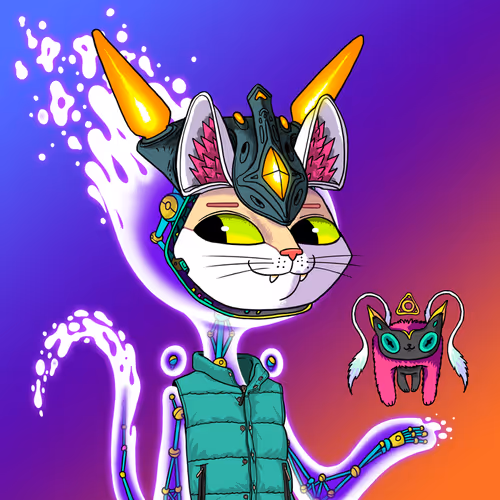 Alien Cat #6392