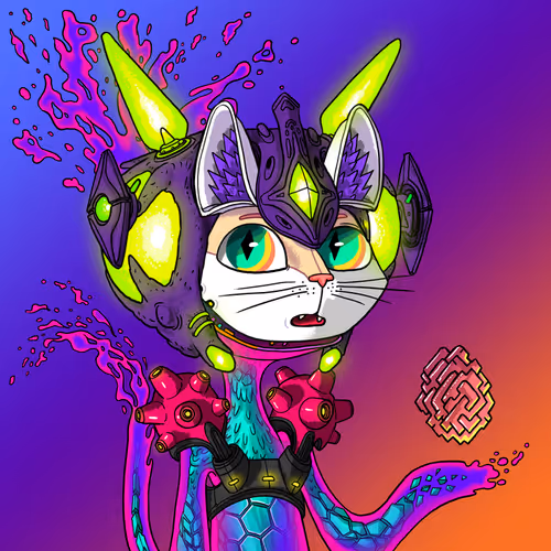 Alien Cat #8056