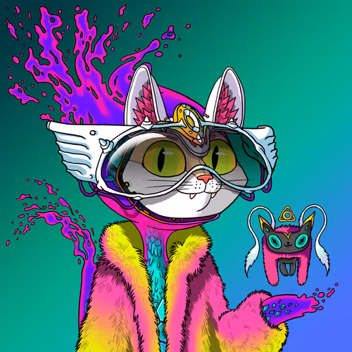 Alien Cat #1193