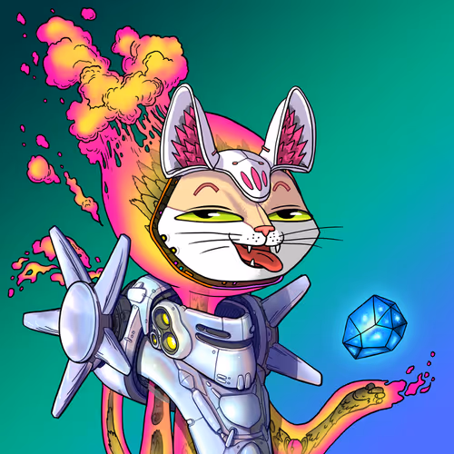 Alien Cat #8201