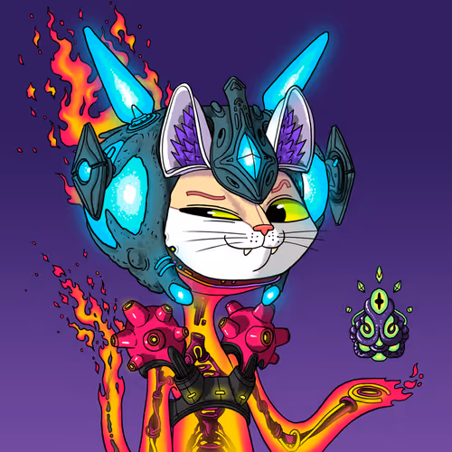 Alien Cat #2553