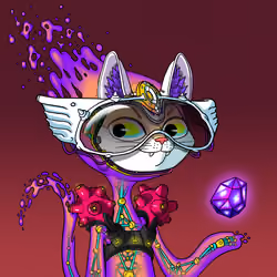 Alien Cat #1173