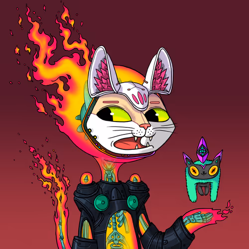 Alien Cat #9247