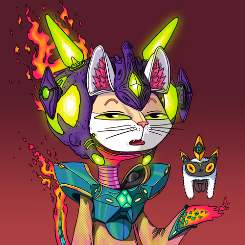 Alien Cat #8527