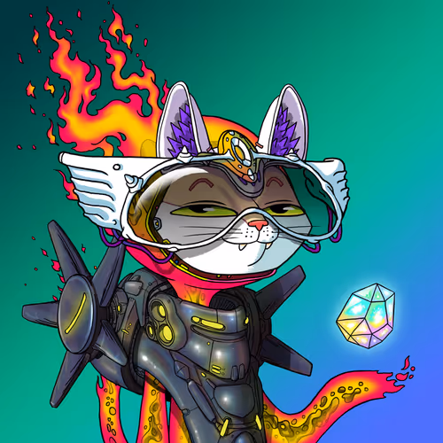 Alien Cat #6381