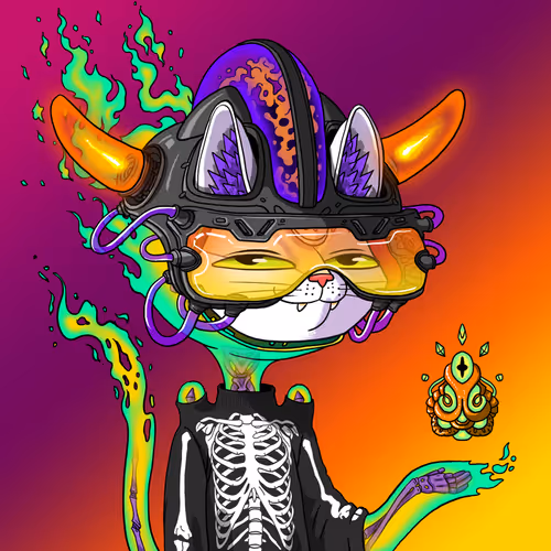 Alien Cat #10163