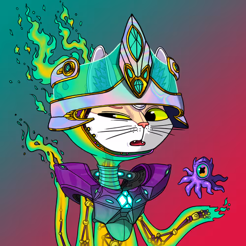 Alien Cat #7478