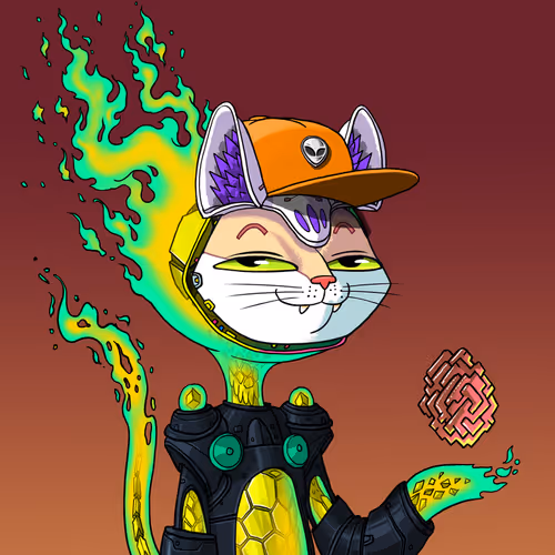 Alien Cat #6474