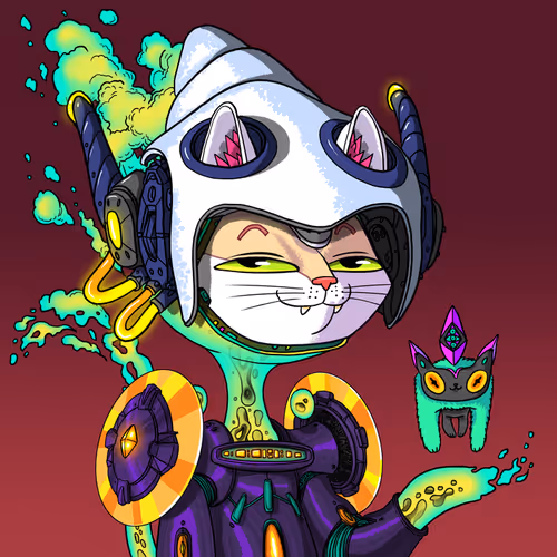 Alien Cat #8759