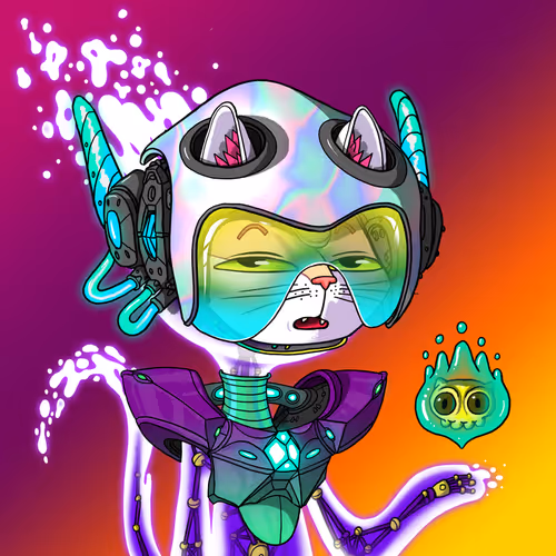 Alien Cat #7097