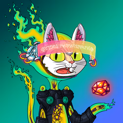 Alien Cat #9127
