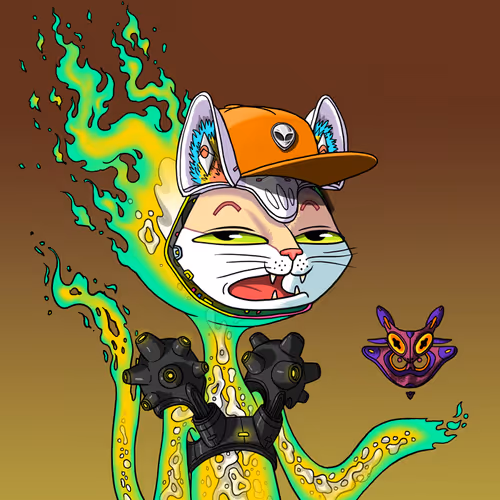 Alien Cat #7128