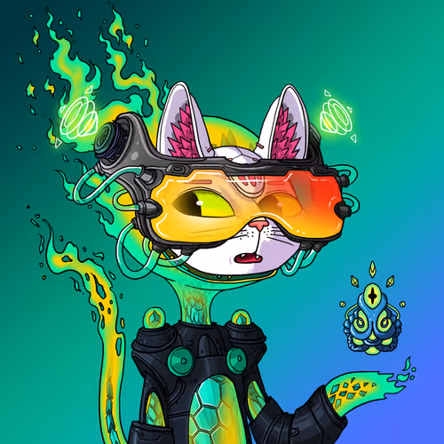 Alien Cat #1163