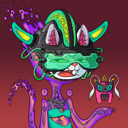 Alien Cat #624