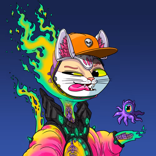 Alien Cat #9535