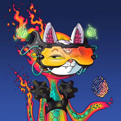 Alien Cat #2945