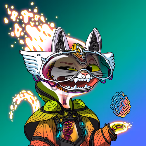 Alien Cat #9042