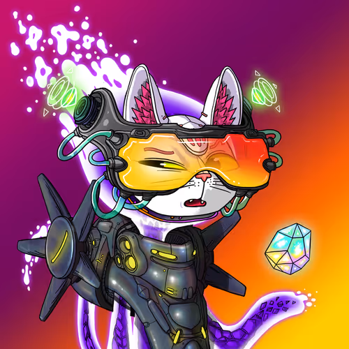 Alien Cat #7642