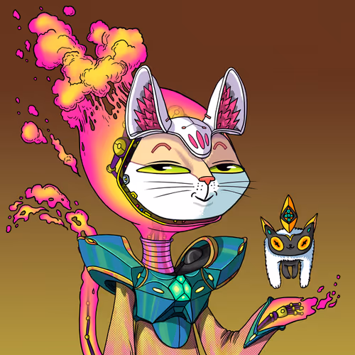 Alien Cat #1759
