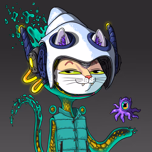 Alien Cat #676