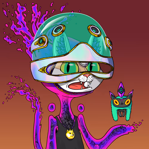 Alien Cat #5943