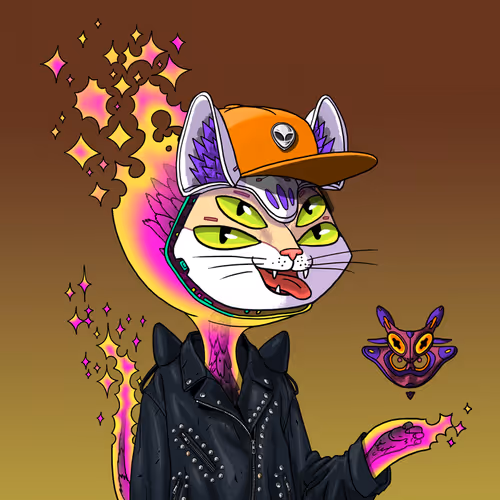 Alien Cat #7366