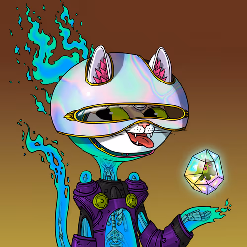 Alien Cat #7251