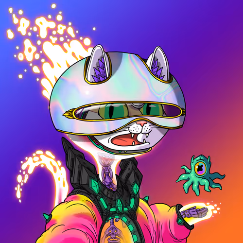 Alien Cat #7531