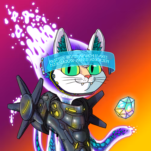 Alien Cat #6640