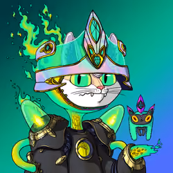 Alien Cat #2337
