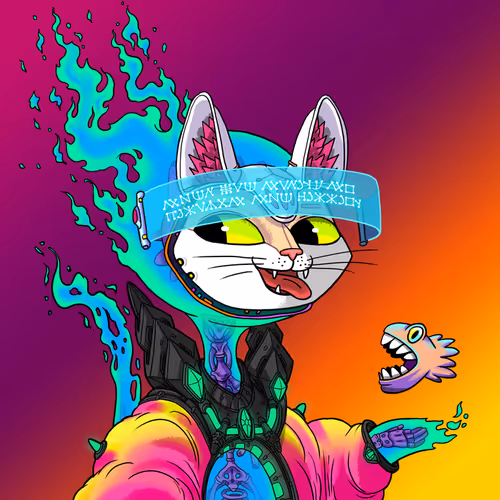 Alien Cat #9420