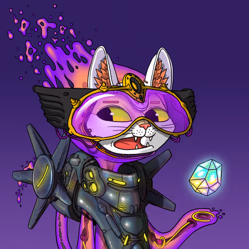 Alien Cat #3386