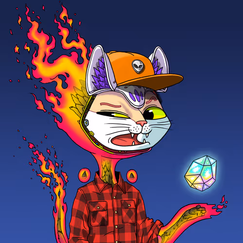 Alien Cat #3767