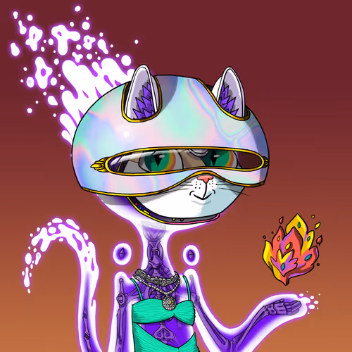 Alien Cat #7462