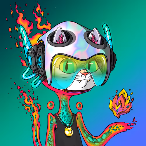 Alien Cat #2442
