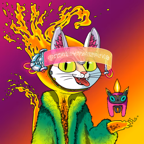 Alien Cat #7515