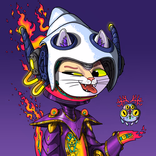 Alien Cat #8647
